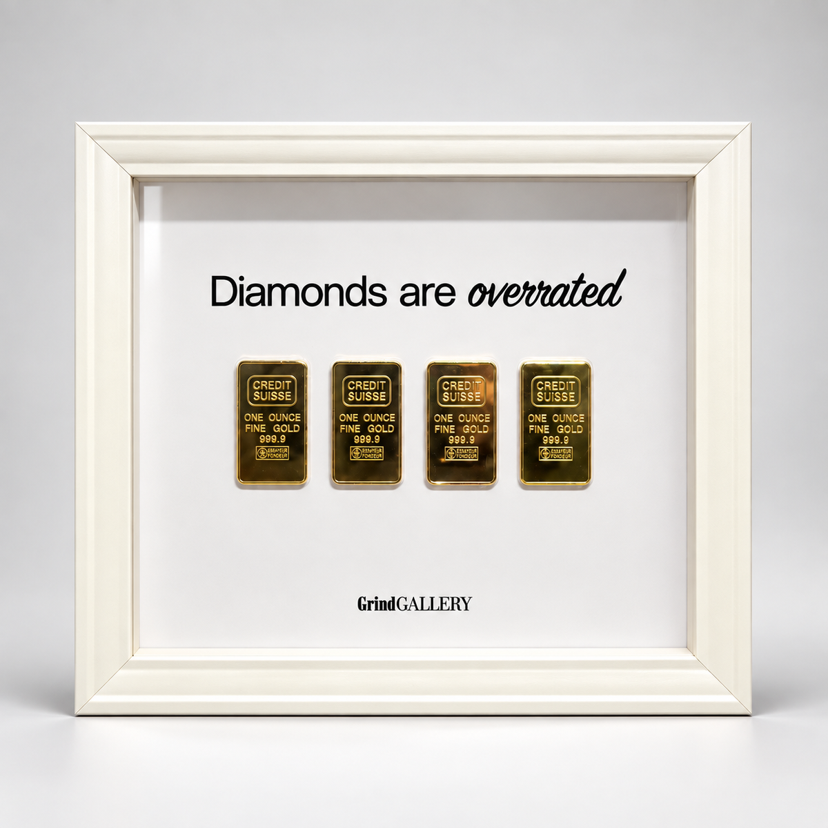 DIAMONDS ARE OVERRATED